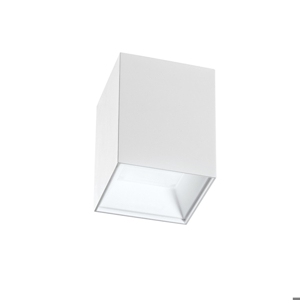 Isyluce faretto cubo led 12w 4000k luce da soffitto bianco