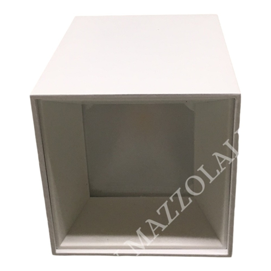 Isyluce faretto cubo led 12w 4000k luce da soffitto bianco