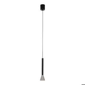 Lampada moderna grigio per isola penisola cucina led 6w 3000k