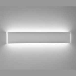 Isyluce applique led 24w 4000k moderno bianco rettangolare