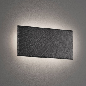 Applique di ardesia led 9w 3000k dimmerabile antracite