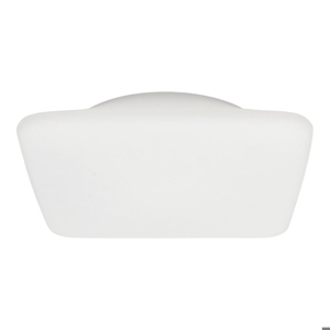 Plafoniera da bagno linea light mywhite 10w 3000k bianca design quadrata ip65