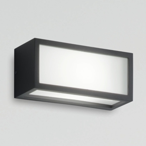 Isyluce applique da esterno led 18w 3000k ntracite deco