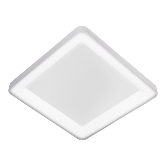 Plafoniera led quadrata 80w 3000k 4000k vivida international inner s 80cm