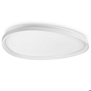 Gemini pl d081 grande plafoniera a led ideal lux bianca 41w 3000k moderna