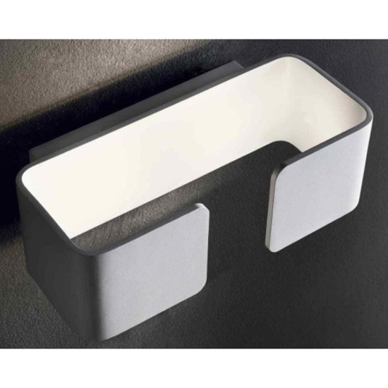 Applique graffa isyluce led 10w 4000k bianco moderna