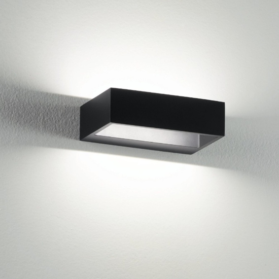 Applique led 6w 3000k isyluce nera