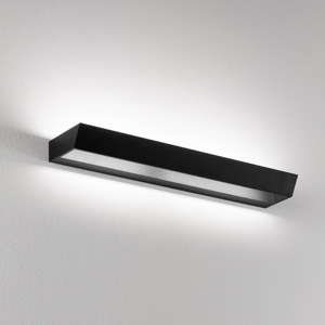 Applique led 4000k 50w nero design isyluce moderna