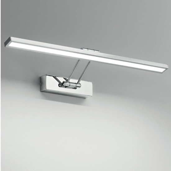 Isyluce applique per specchio da bagno cromato led 12w 4000k