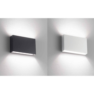 Isyluce applique da esterno led 12w 3000k cover intercambiabile