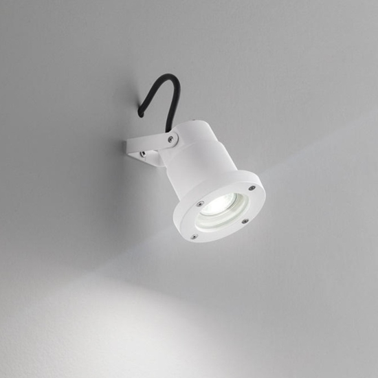 Applique da esterno orientabile bianco e-sea isyluce