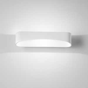 Applique isyluce drappo bianco led 36w 3000k moderna