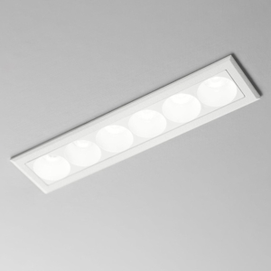 Faretto isyluce exacta bianco da incasso per controsoffitto led 15w 3000k