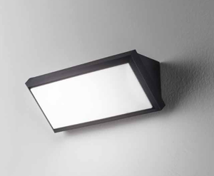 Isyluce applique da esterno led 3000k antracite moderna