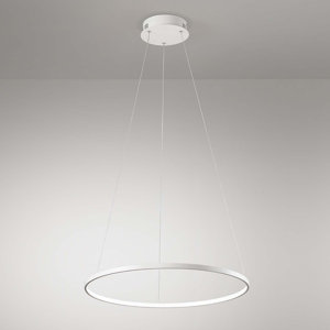 Aluring affralux lampadario cerchio bianco led 3200k