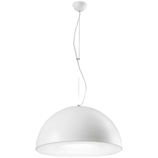 Affralux lampadario moderno led 60w 3000k bianco da soggiorno