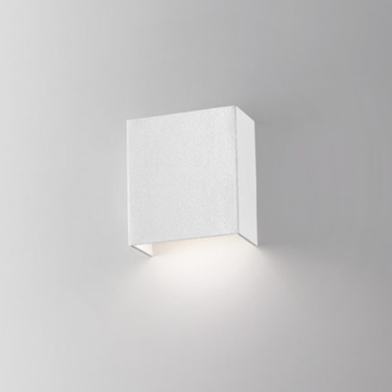 Isyluce applique quadrato led 6w 3000k bianco moderna