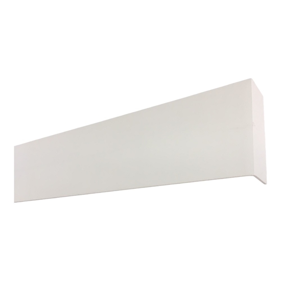 Applique isyluce led 36w 4000k bianco moderna