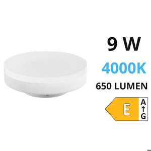 Isyluce lampadina led gx53 9w 4000k 650lm ottica 120&deg;