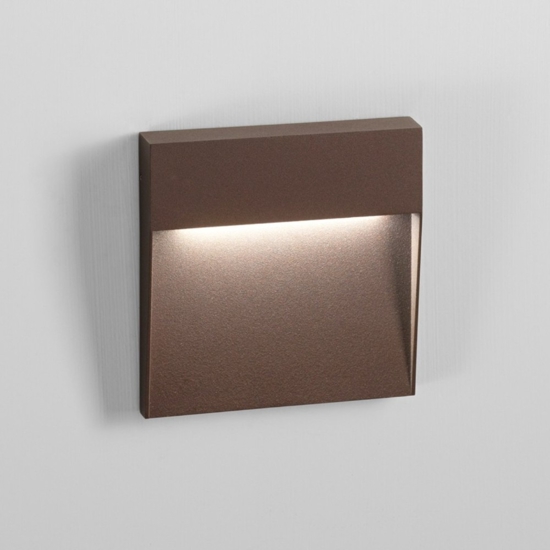 Isyluce segnapasso led per esterno 6w 4000k corten senza incasso