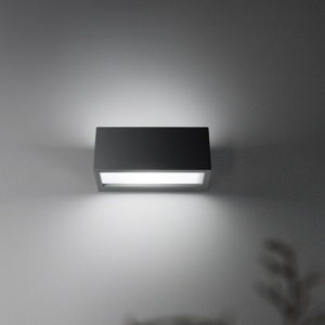 Isyluce metro applique da esterno antracite  24w 4000k