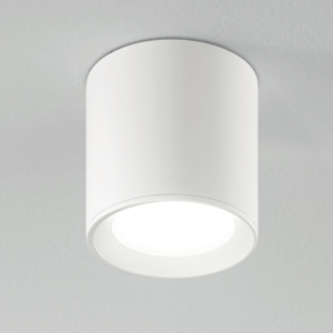 Faretto led da soffitto cilindro bianco isyluce 9w 4000k