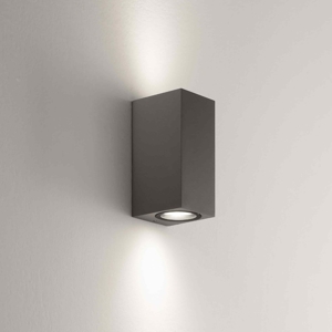 Applique da esterno moderno antracite quadrato isyluce