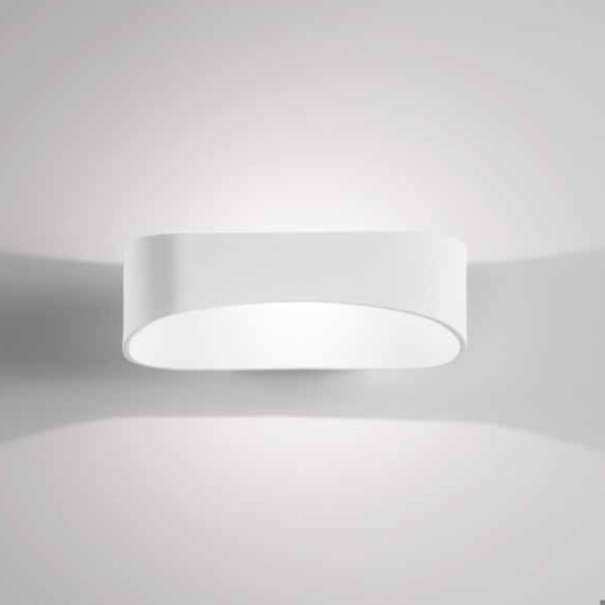 Isyluce applique led 20w 4000k bianco moderna per interni