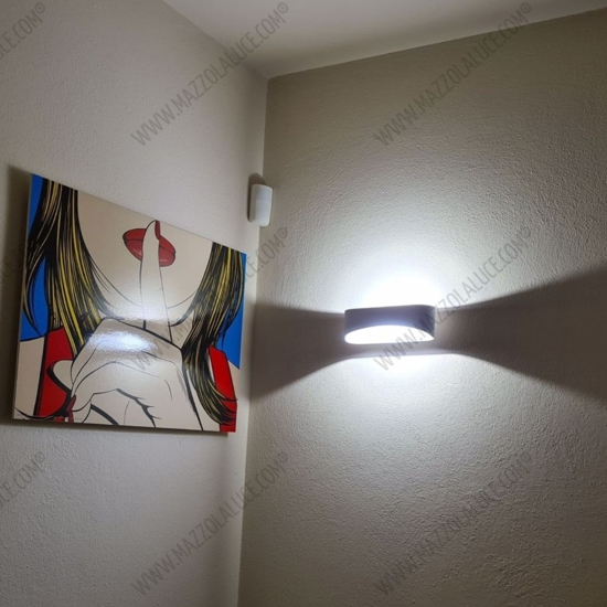 Isyluce applique led 20w 4000k bianco moderna per interni