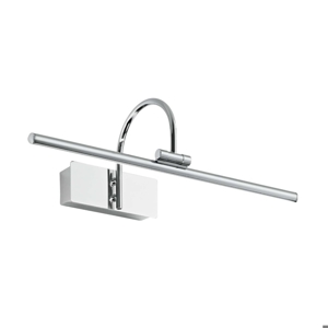 Applique per specchio da bagno 8w cromo isyluce