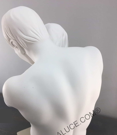 Scultura moderno busto famiglia oro bongelli preziosi