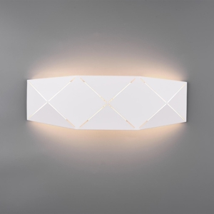 Applique bianco per soggiorno led 13w 3000k design moderno