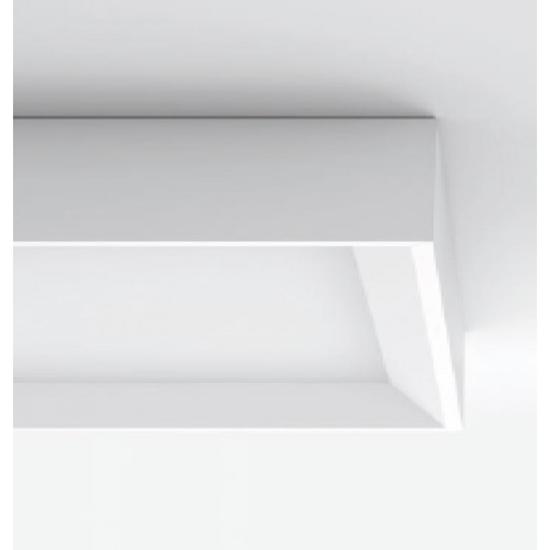 Linea light tara plafoniera led 22w 3000k 30cm metallo bianco