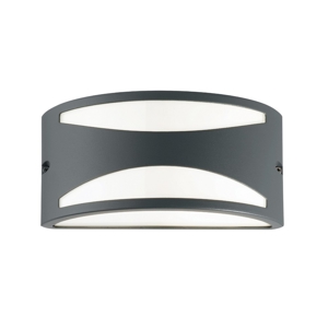 Rex-3 ap1 applique per esterno curva ip44 antracite ideal lux