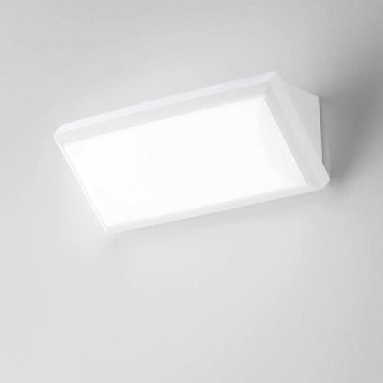 Isyluce applique da esterno 12w 4000k bianco moderno