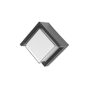 Applique per esterno antracite led 12w 3000k