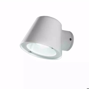 Applique malta ondaluce bianco da esterno luce mono emissione ip44