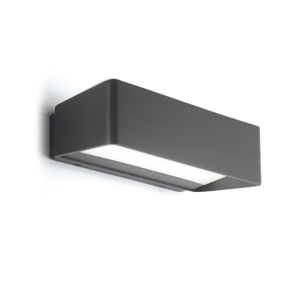 Gea luce applique da esterno antracite 13w 4000k