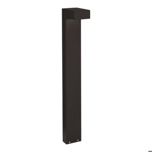 Ideal lux sirio pt2 lampione da esterno nero 80cm ip44