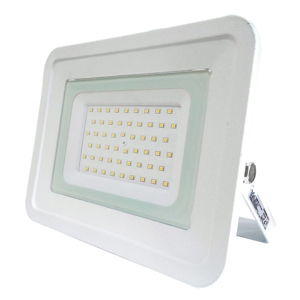 Faro per illuminazione esterno proiettore 30w 3000k ip65 slim bianco 220v