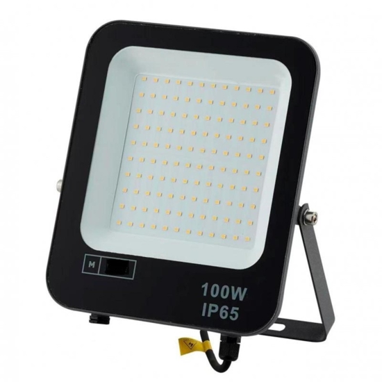 Faro da esterno ip65 100w 6000k dimmerabile orientabile