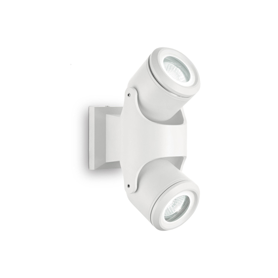 Xeno pl2 faretto da soffitto tetto per esterno bianco orientabili ideal lux