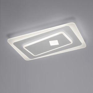 Vivida brighton big plafoniera per soffitto led 60w 3000k 4000k design rettangolare