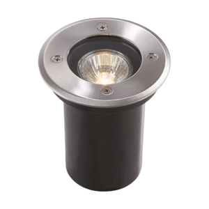 Park pt round small ideal lux faretto da incasso pavimento per esterno ip65