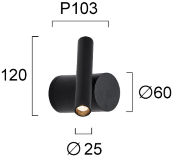 Applique oro per comodini camera da letto moderna led 3000k