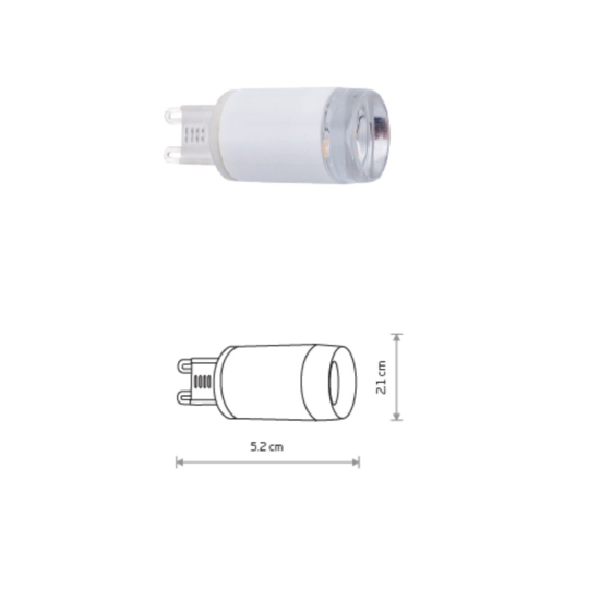 Applique da comodino camera da letto cilindro bianco