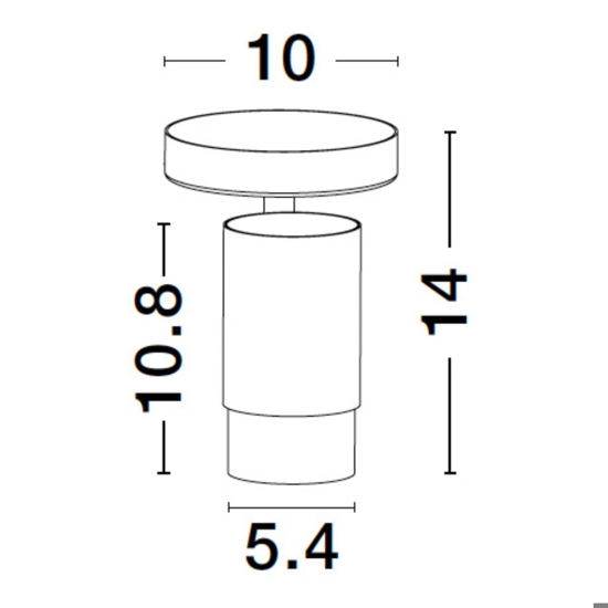 Applique per comodino camera da letto nero oro orientabile