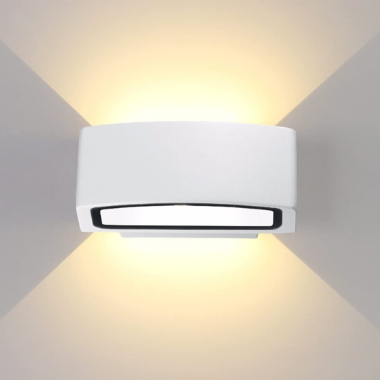 Applique da esterno ip55 andromeda ap1 bianco ideal lux