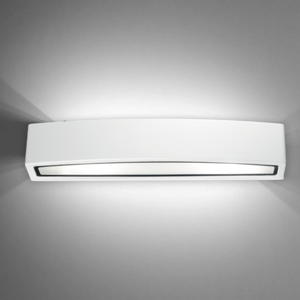 Ideal lux andromeda ap2 bianco applique da esterno due luci ip54