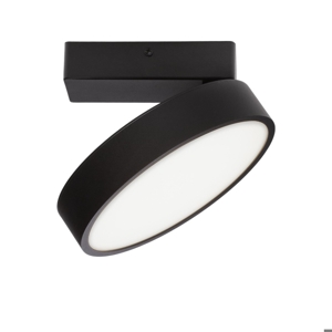 Faretto led 20w cct da soffitto da 2700k-6000k nero orientabile